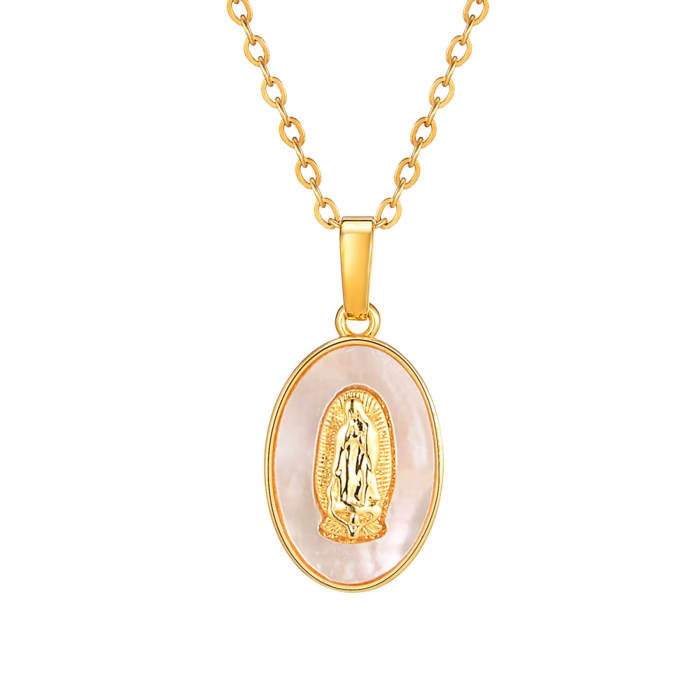 Wholesale Stainless Steel Madonna Pendant
