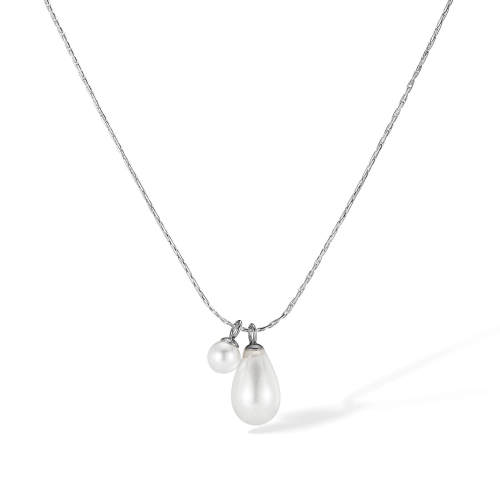 Wholesale Stainless Steel Necklace with Pearls