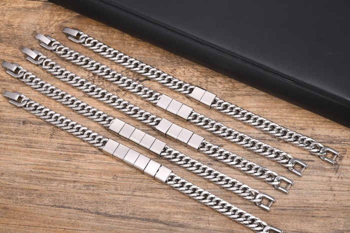 Wholesale Stainless Steel DIY Bead Bracelet