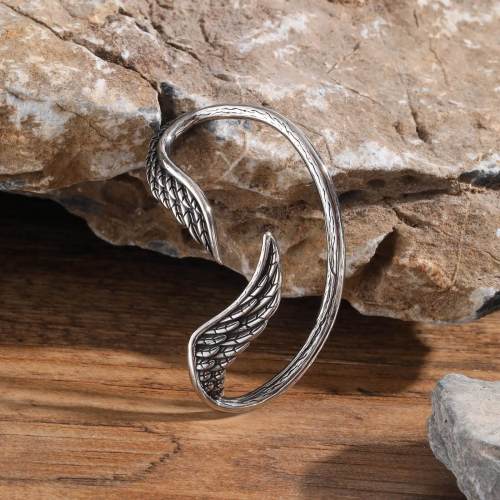 Wholesale Stainless Steel Winged Left Ear Clip