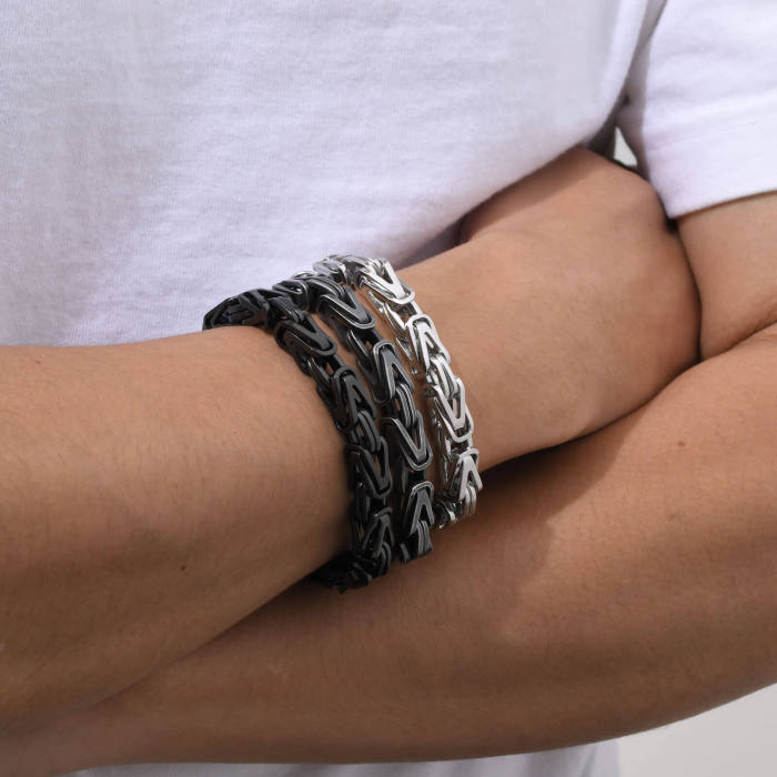 Wholesale Stainless Steel V-Chain Bracelet