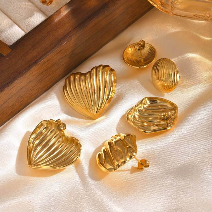 Wholesale Stainless Steel Women Fashion Earring