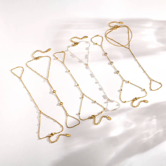 Wholesale Finger Ring Slave Bracelet