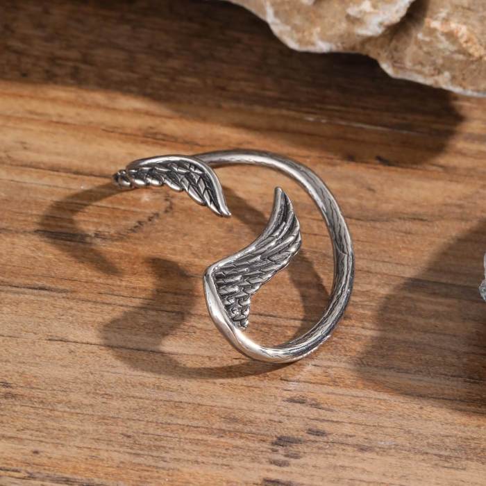 Wholesale Stainless Steel Winged Left Ear Clip