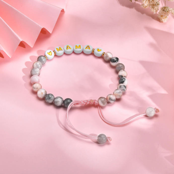 Wholesale MAMA Beads Bracelet