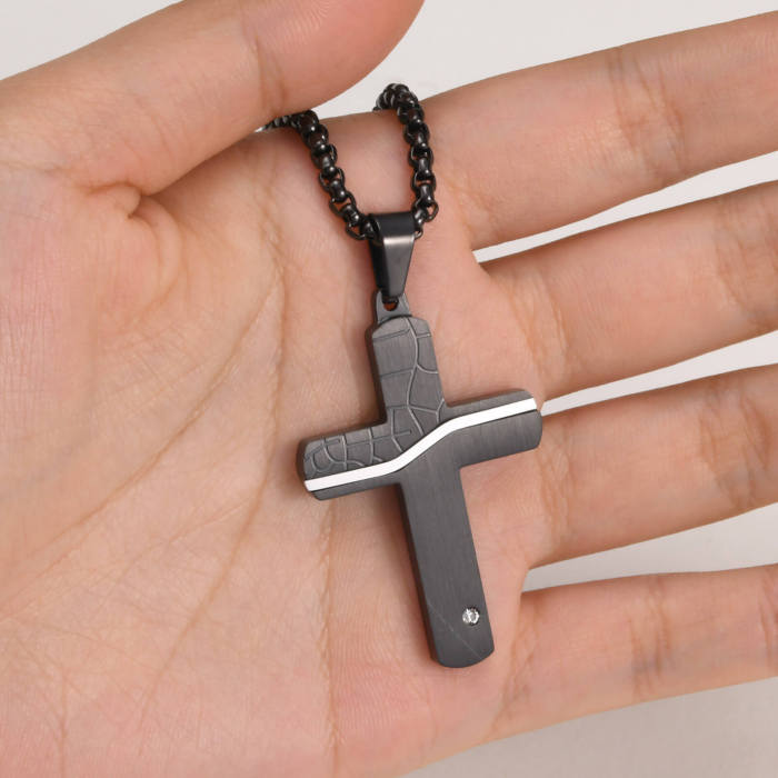 Wholesale Stainless Steel Fashion Cross Pendant