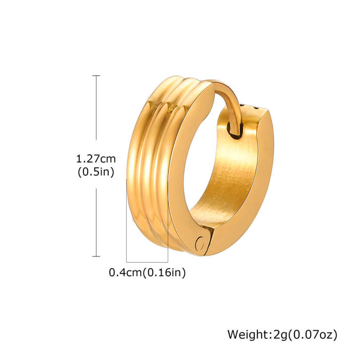 Wholesale Stainless Steel Fashion Men Earring