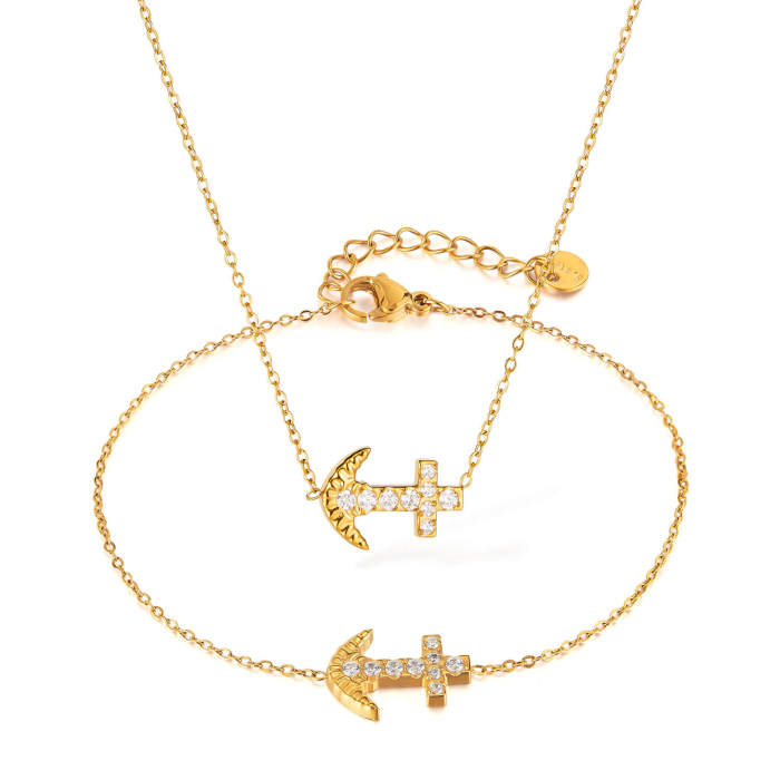 Wholesale Stainless Steel Anchor Bracelets