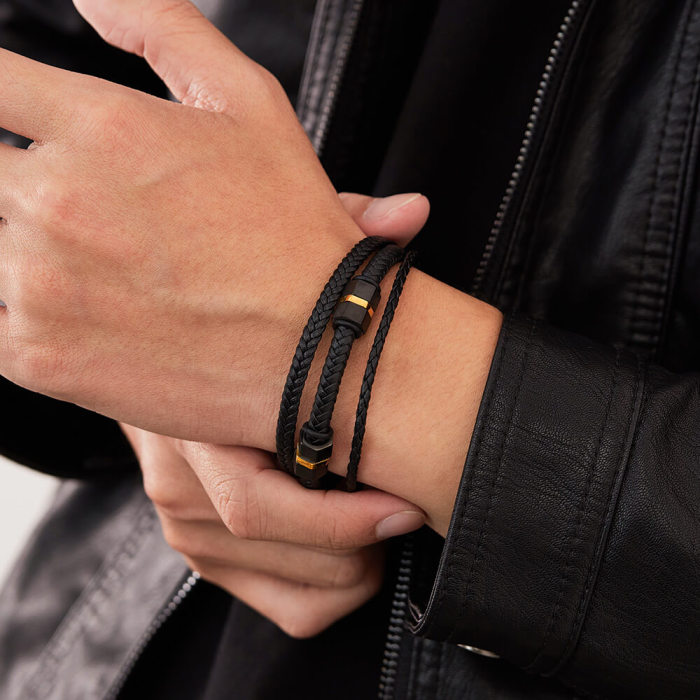 Wholesale Multi-Layer Braided Leather Bracelets