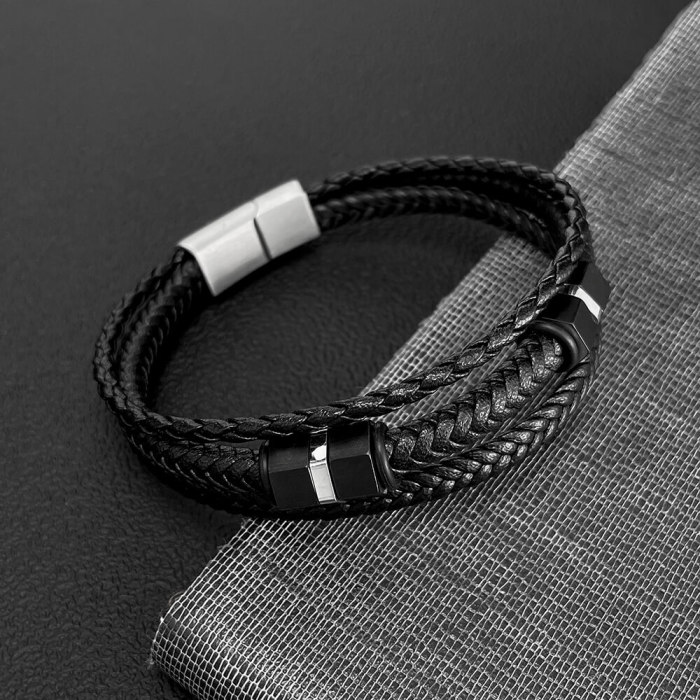 Wholesale Multi-Layer Braided Leather Bracelets