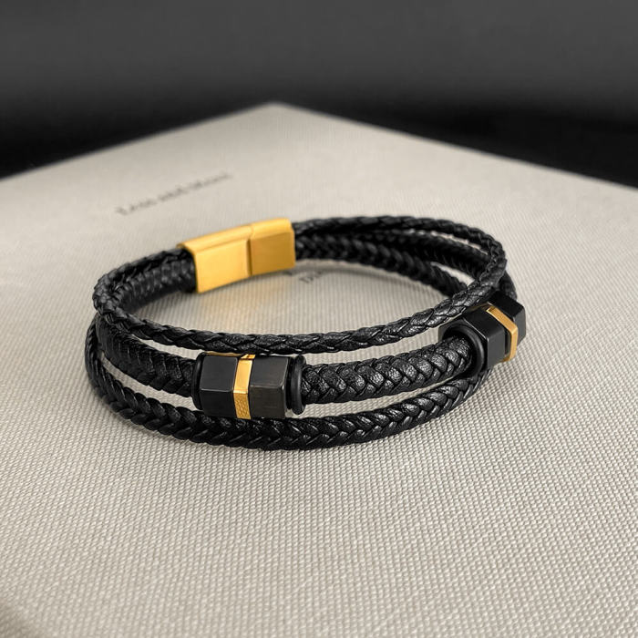 Wholesale Multi-Layer Braided Leather Bracelets