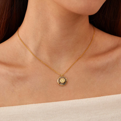Wholesale Stainless Steel Natural Stone Necklace