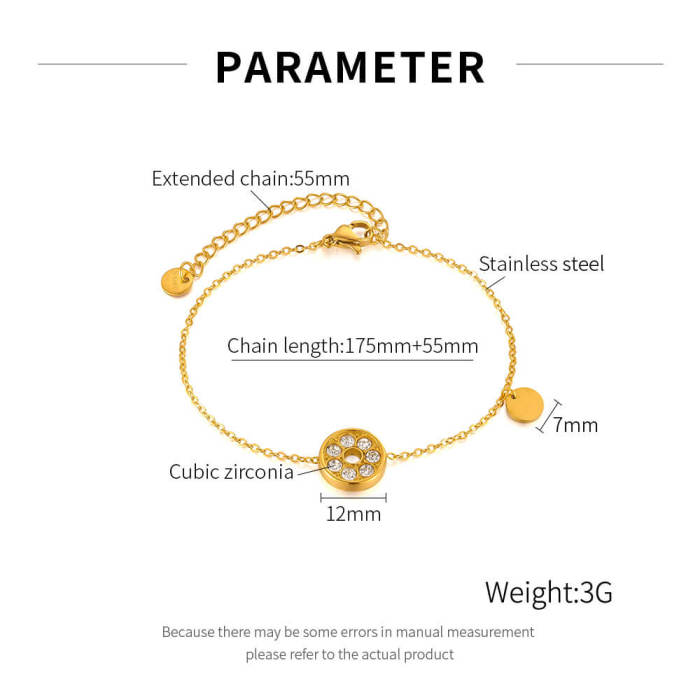 Wholesale Stainless Steel Korean Fashion Bracelet
