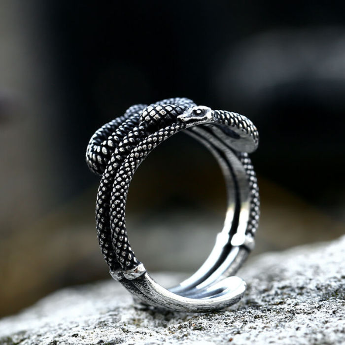 Wholesale Stainless Steel Snake Ring