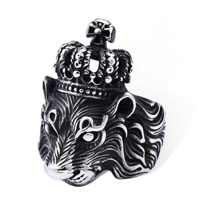 Wholesale Stainless Steel Crown Ring