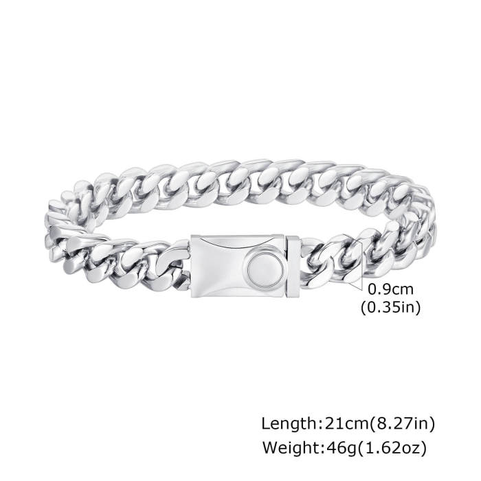 Wholesale Stainless Steel Mens Handsome Bracelet