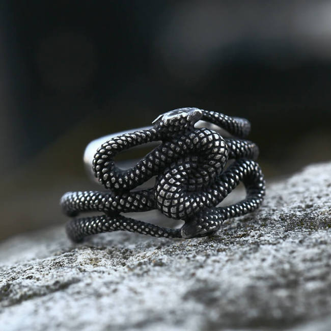 Wholesale Stainless Steel Snake Ring