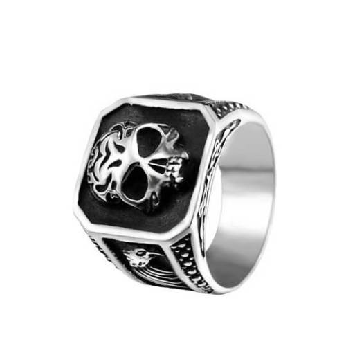 Wholesale Stainless Steel New Skull Ring