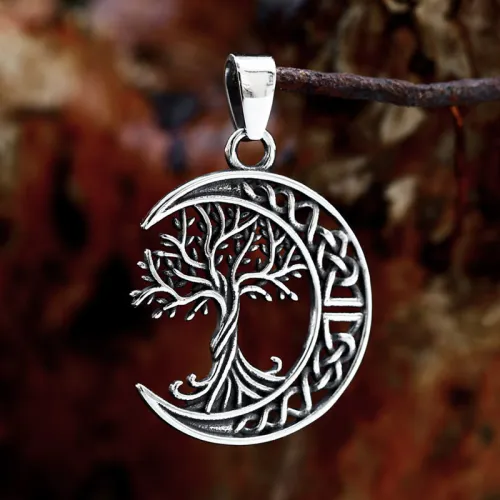 Wholesale Stainless Steel Viking Tree of Life Pendant