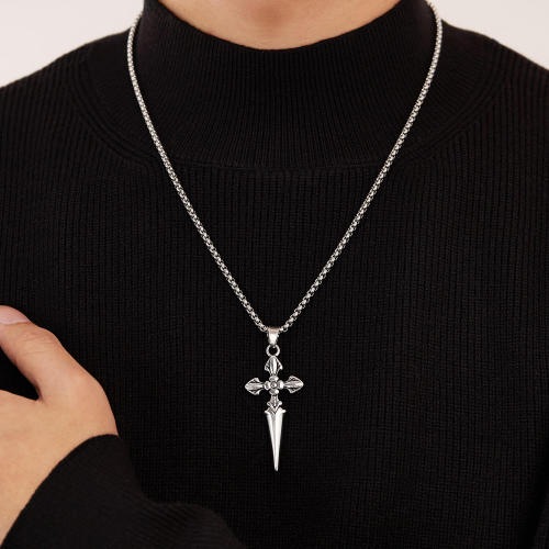 Wholesale Stainless Steel Crucifix Necklace