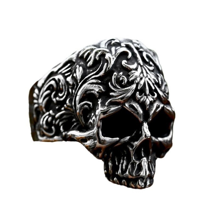 Wholesale Stainless Steel New Skull Ring
