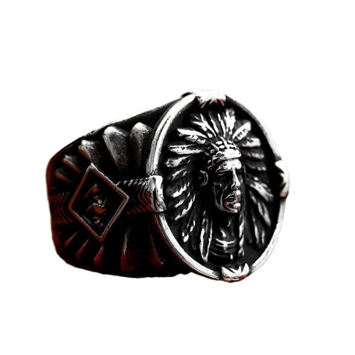 Wholesale Stainless Steel Indian Men's Ring