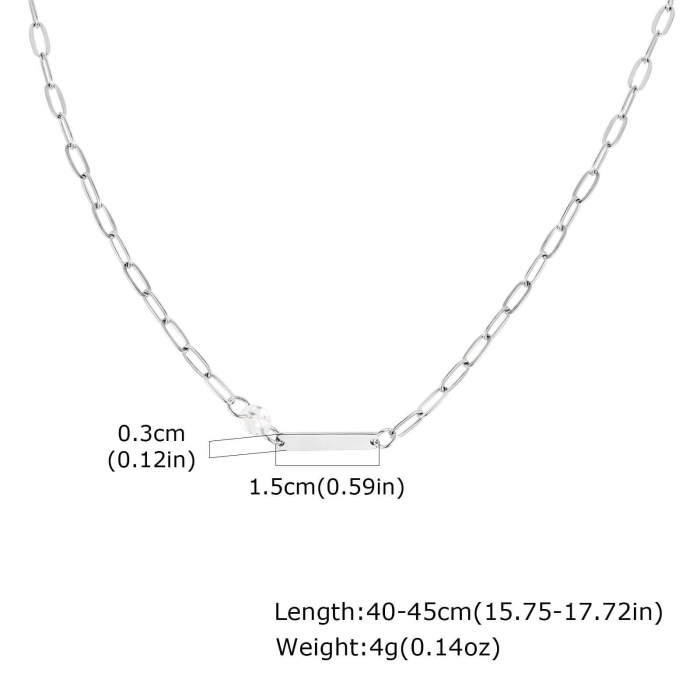 Wholesale Stainless Steel Engravable Necklaces