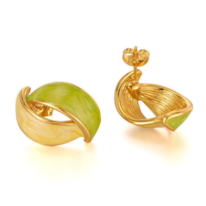 Wholesale Stainless Steel French Style Earrings