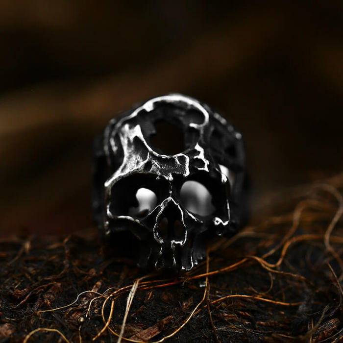 Multiple Wholesale Stainless Steel Skull Rings