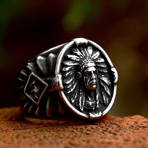 Wholesale Stainless Steel Indian Men's Ring