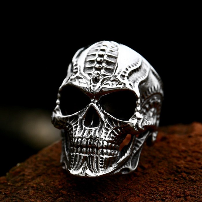 Wholesale Stainless Steel Skull Ring