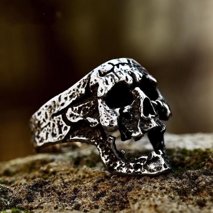 Multiple Wholesale Stainless Steel Skull Rings