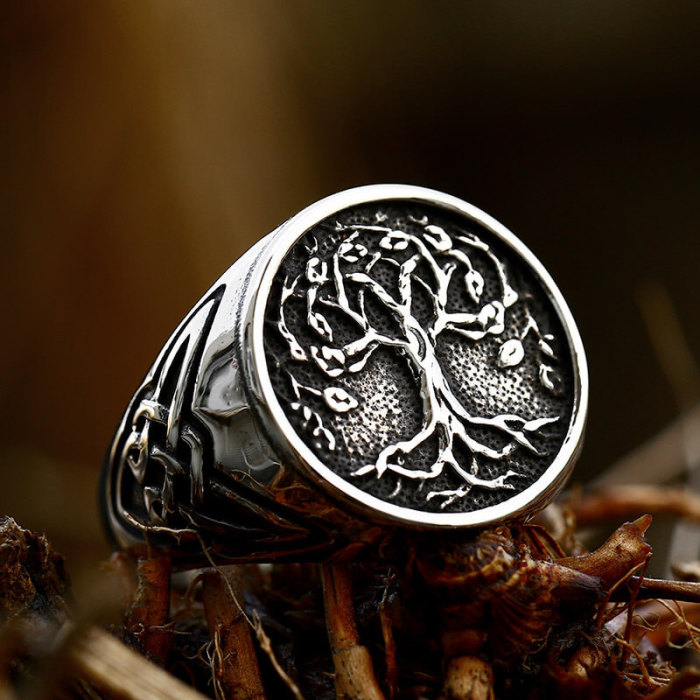 Wholesale Stainless Steel Mens Skull Rings