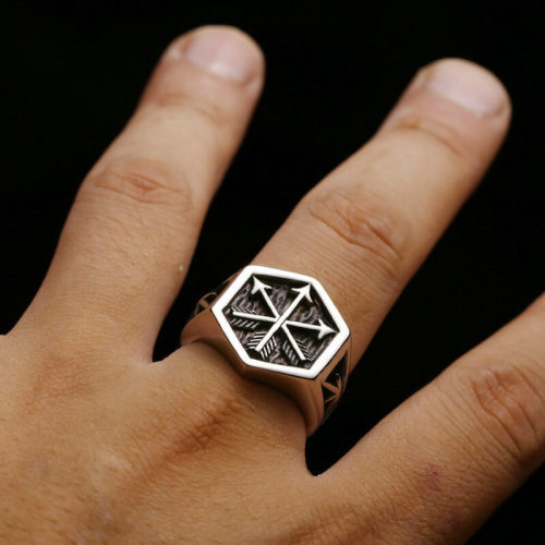 Wholesale Stainless Steel Arrow Rings