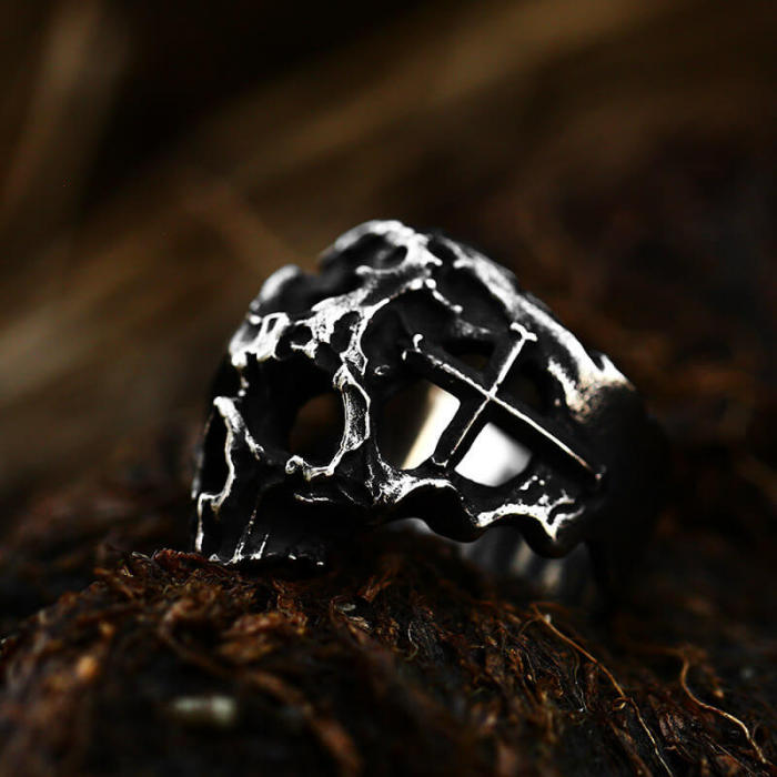 Multiple Wholesale Stainless Steel Skull Rings