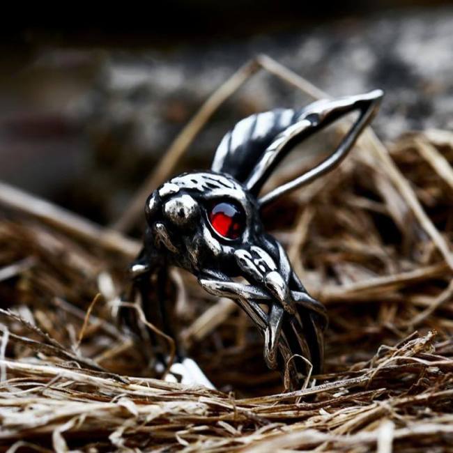 Wholesale Stainless Steel Bunny Ring