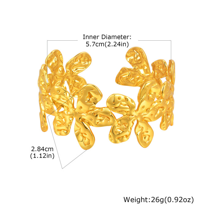 Wholesale Stainless Steel Starfish Bangle