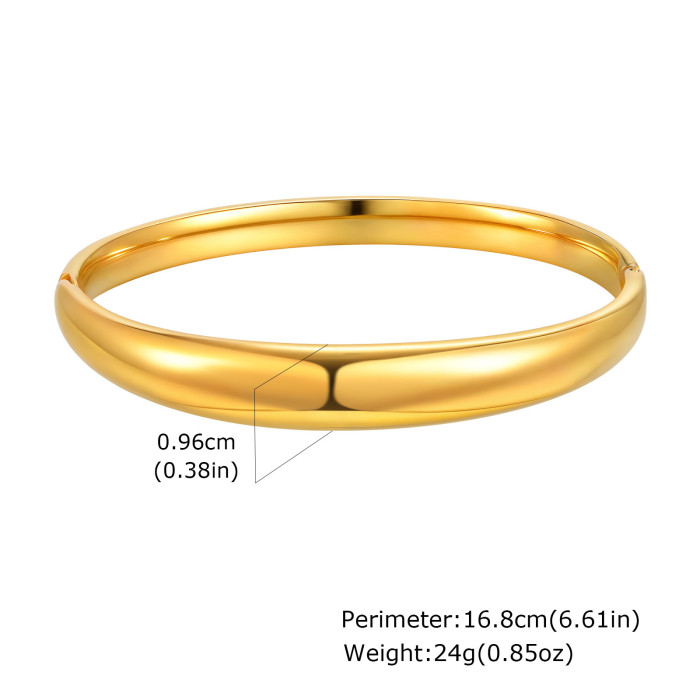 Wholesale Stainless Steel High-Polish Bangle