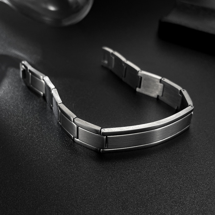 Wholesale Stainless Steel Engraved Bracelet for Men
