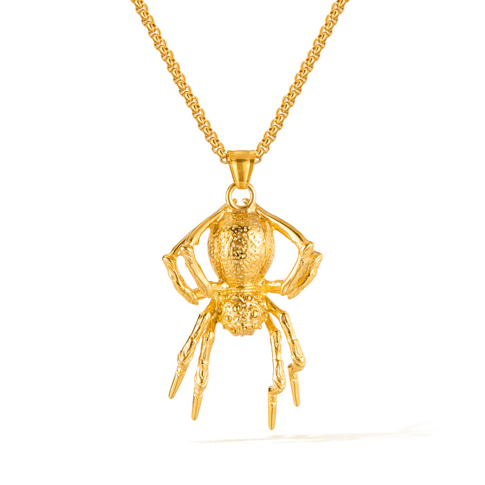 Wholesale Stainless Steel Spider Pendant