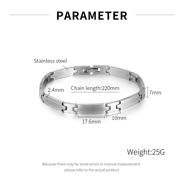 Wholesale Stainless Steel Men's Bracelet