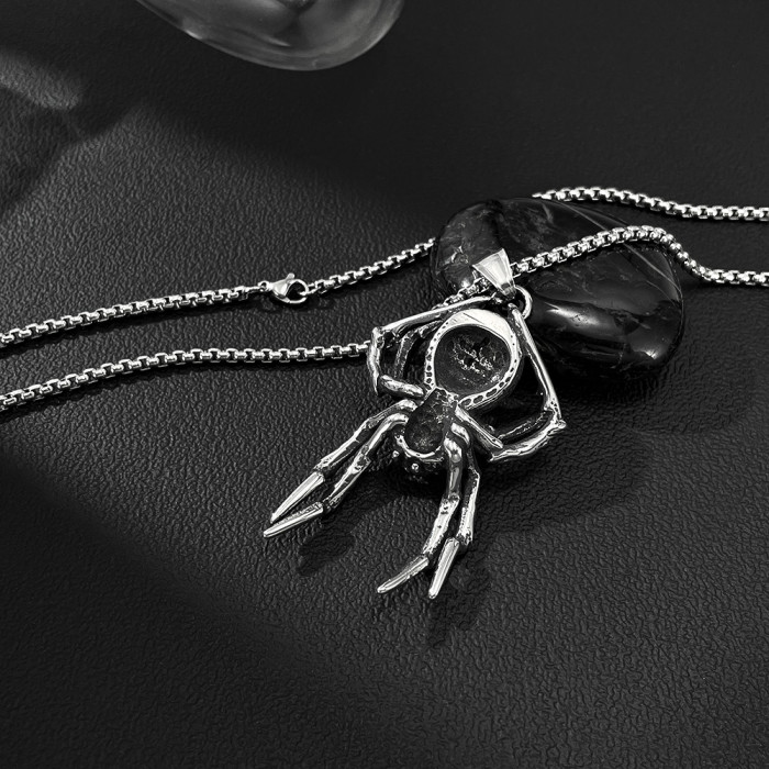 Wholesale Stainless Steel Spider Pendant