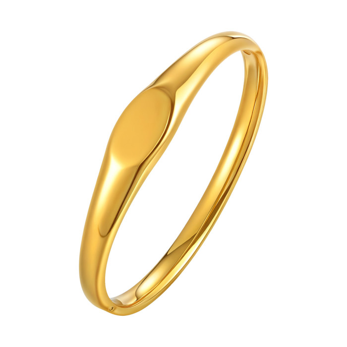 Wholesale Stainless Steel Stamp Bangle