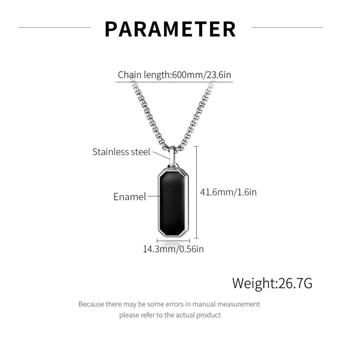 Wholesale Stainless Steel Tag Pendant