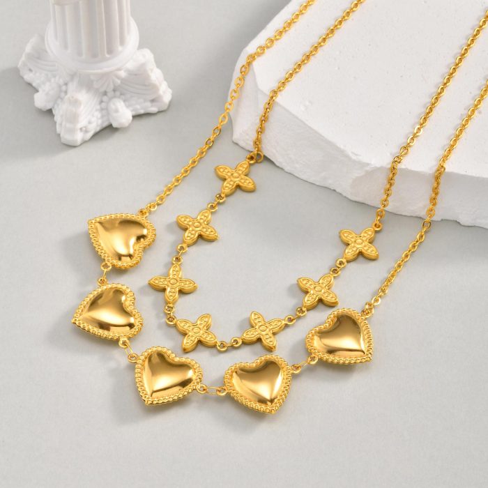 Wholesale Stainless Steel Ins Style Necklaces