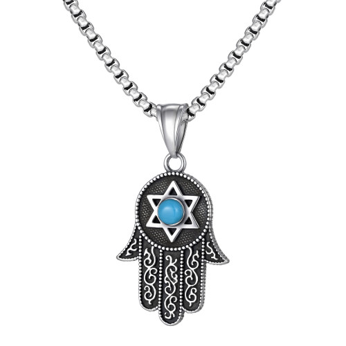 Wholesale Stainless Steel Fatima Hand Pendant