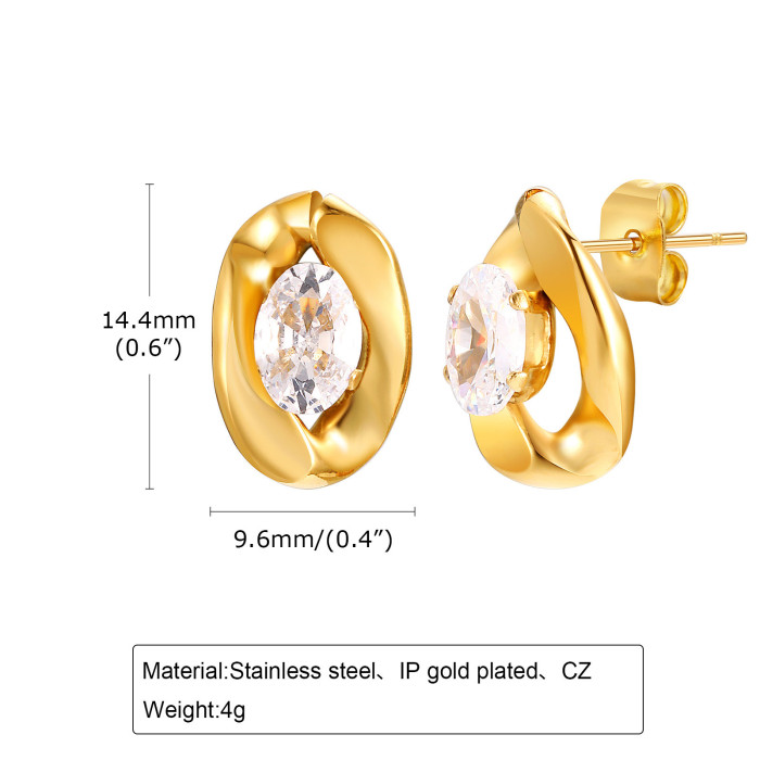 Wholesale Stainless Steel Earrings Necklace Set