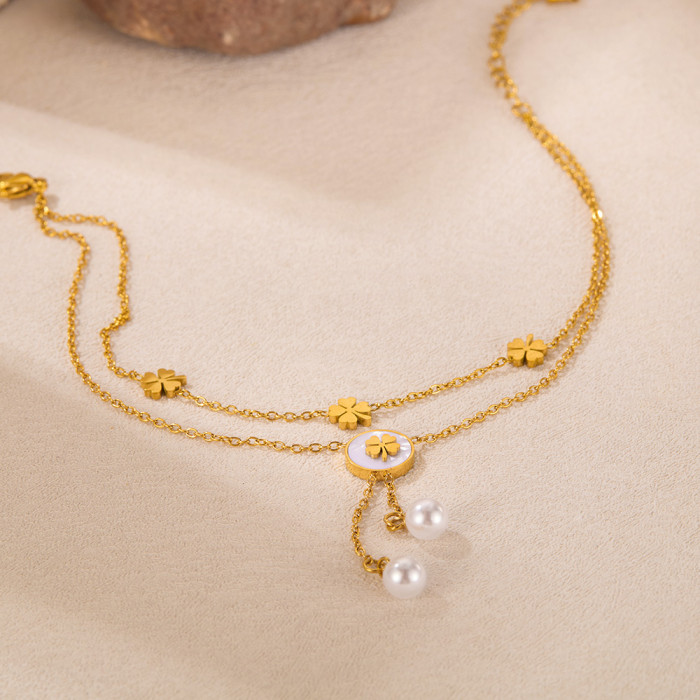 Wholesale Stainless Steel Gold Plated Anklets for Women