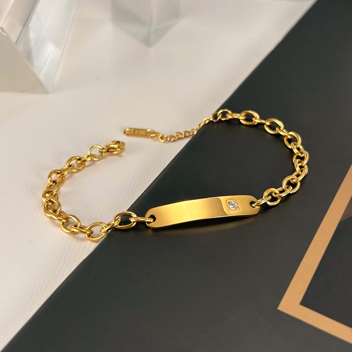 Wholesale Stainless Steel Engraved Bracelets