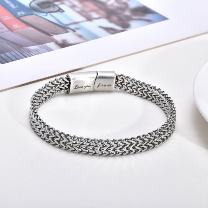 Wholesale Stainless Steel Men's Keel Chain Bracelet